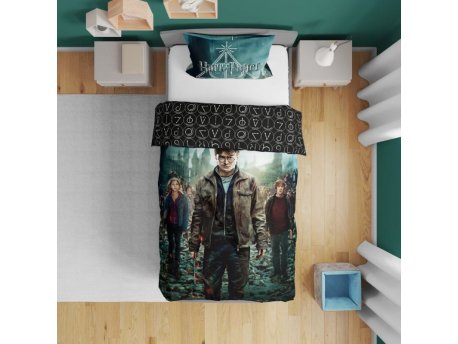 BALOO Posteljina za decu Harry Potter 140x200+70x90cm Model 3