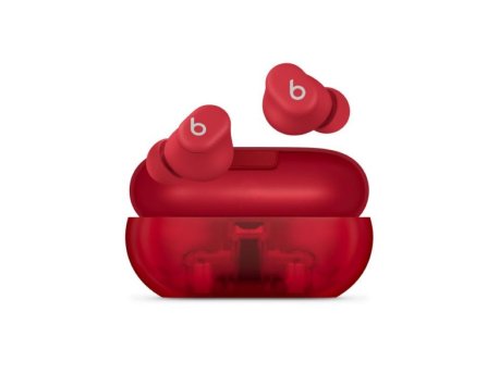 BEATS Bežične slušalice Solo Buds TWS - Transparent Red