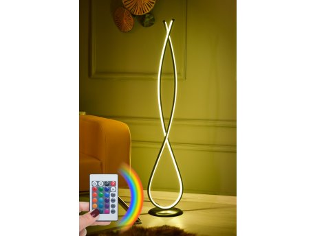 OPVIQ Podna lampa Infinity Black Multicolor