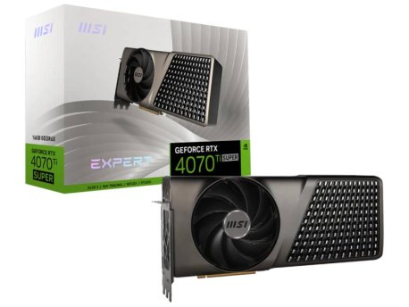 MSI NVidia GeForce RTX 4070 Ti 16GB 256bit RTX 4070 Ti SUPER 16G EXPERT grafička karta