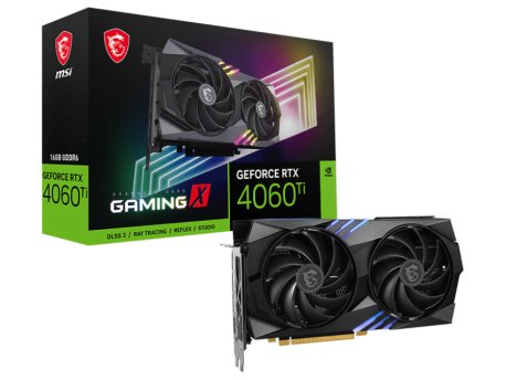 MSI NVidia RTX 4060 Ti GAMING X 16G 128bit