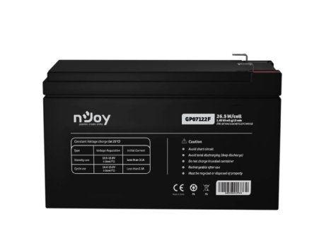 NJOY GP07122F baterija za UPS 12V 7Ah BTVACGUOBTG2FCW01B