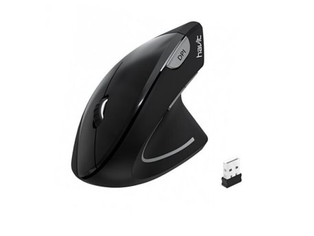 Havit Miš bežični vertikalni - Ergonomski MS550GT