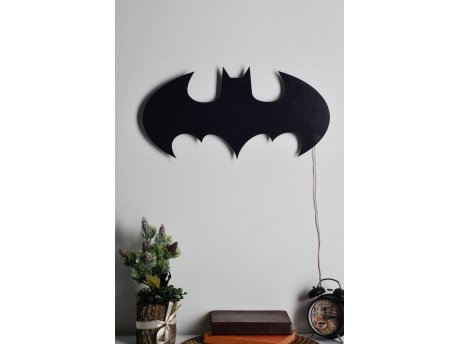 WALLXPERT Zidna LED dekoracija Batman Green
