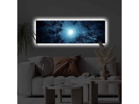 WALLXPERT Slika na platnu sa LED osvetljenjem 3090KTLGDACT 011