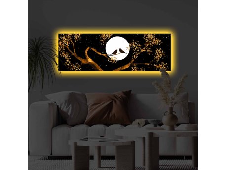 WALLXPERT Slika na platnu sa LED osvetljenjem 3090KTLGDACT 016