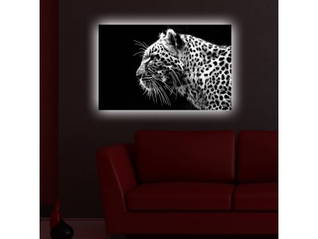 WALLXPERT Slika na platnu sa LED osvetljenjem 4570DACT 44