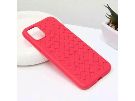 TERACELL Maska Weave za iPhone 11 6.1 Crvena