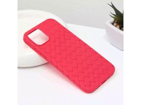 TERACELL Maska Weave za iPhone 12 6.1 Crvena