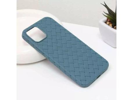TERACELL Maska Weave za iPhone 12 6.1 Svetlo zelena