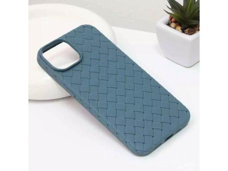 TERACELL Maska Weave za iPhone 14 svetlo zelena