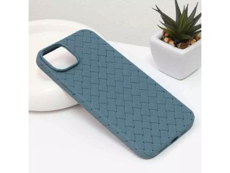 TERACELL Maska Weave za iPhone 14 Plus 6.7 svetlo zelena