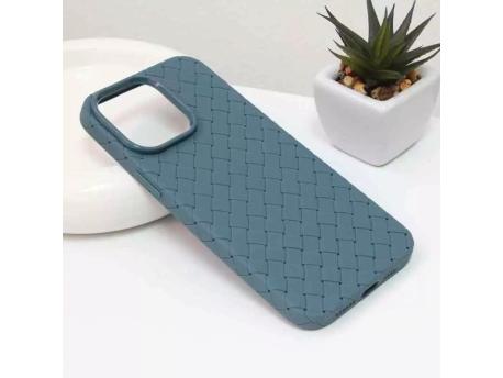 TERACELL Maska Weave za iPhone 14 Pro Max 6.7 svetlo zelena
