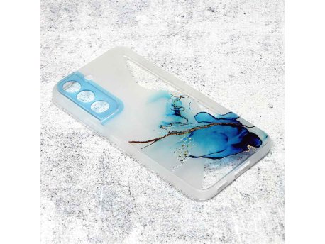 TERACELL Maska Water Spark za Samsung S22 Plus 5G tamno plava