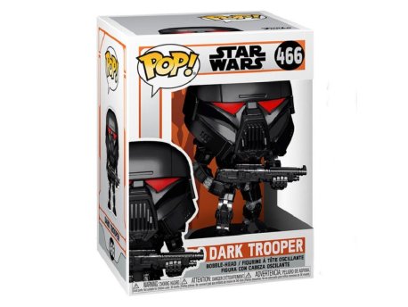 FUNKO Star Wars Mandalorian POP! Vinyl - Dark Trooper (Battle)