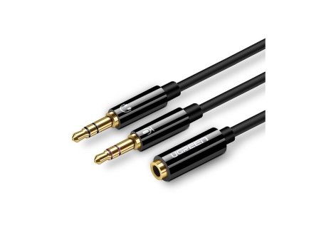 UGREEN Aux kabl F/M2x3.5mm 0.2m AV140