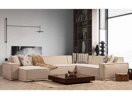 Atelier del Sofa Ugaona garnitura Lego Corner (Chl 02 C 2R) Cream