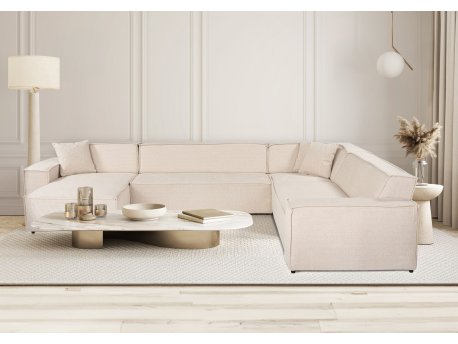 Atelier del Sofa Ugaona garnitura Puzzle Corner (Chl 02 C 2R) Beige