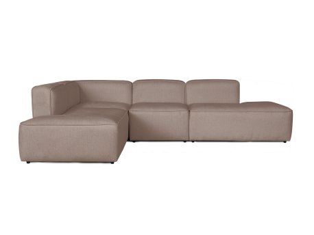 Atelier del Sofa Ugaona garnitura More Pars (M4 M2 M1 M3) Cappucino