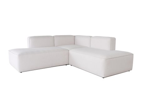 Atelier del Sofa Ugaona garnitura More Pars (M4 M2 M3) White