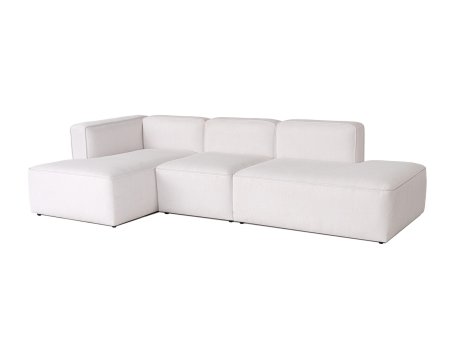 Atelier del Sofa Ugaona garnitura More Pars (M5 M1 M3) White