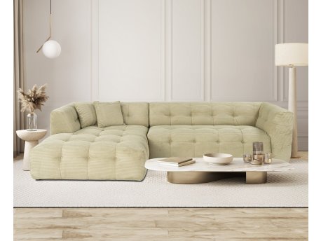 Atelier del Sofa Ugaona garnitura Cady Corner Left Green