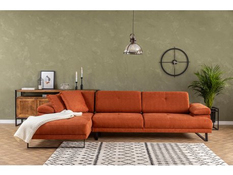 Atelier del Sofa Ugaona garnitura Mustang Large Left Orange
