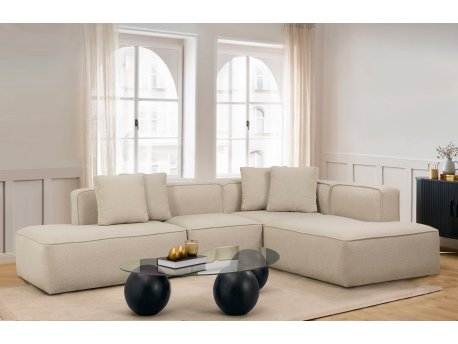 Atelier del Sofa Ugaona garnitura More S (M4 M1 M2 M3) Cappucino