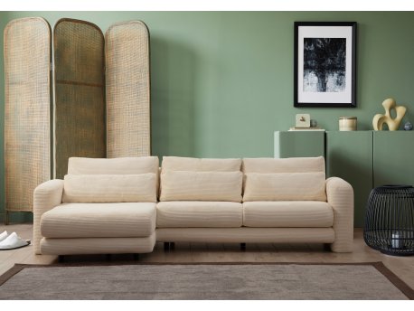Atelier del Sofa Ugaona garnitura Lily Corner Left Beige