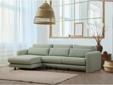 Atelier del Sofa Ugaona garnitura Lily Corner Left Green