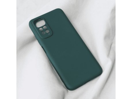TERACELL Maska Soft Velvet za Xiaomi Redmi Note 11/Note 11S tamno zelena