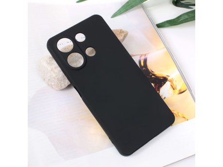 TERACELL Maska Soft Velvet za Xiaomi Redmi Note 13 4G (EU) crna