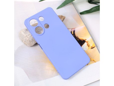 TERACELL Maska Soft Velvet za Xiaomi Redmi Note 13 4G (EU) ljubičasta