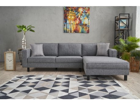 Atelier del Sofa Ugaona garnitura Kale Linen Right Grey
