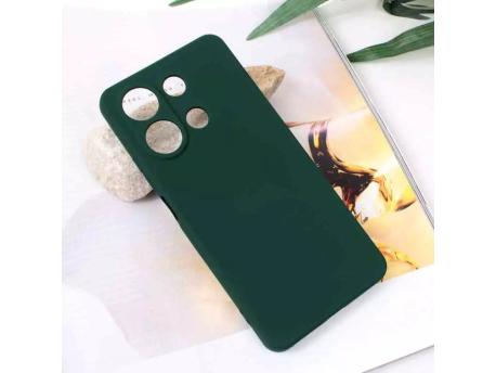 TERACELL Maska Soft Velvet za Xiaomi Redmi Note 13 4G EU tamno zelena