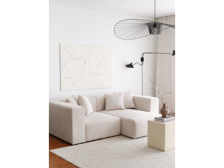 Atelier del Sofa Ugaona garnitura Yolo Mini Corner White