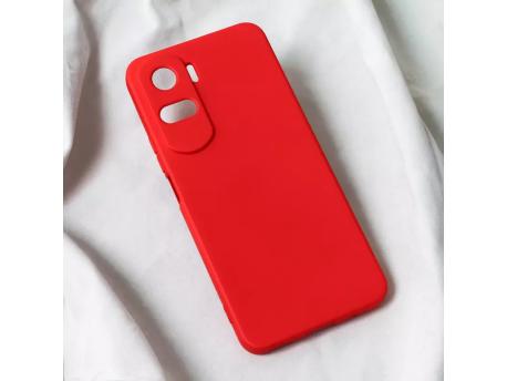 TERACELL Maska Soft Velvet za Honor 90 Lite crvena