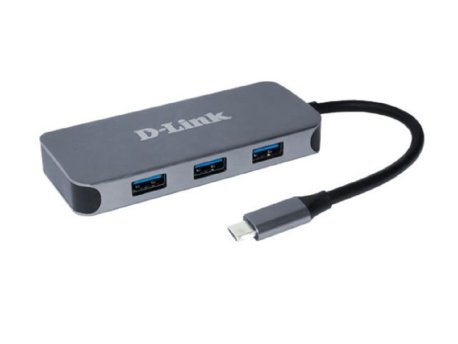 D LINK 6-u-1 USB-C Hub, HDMI, RJ-45 (DUB-2335)