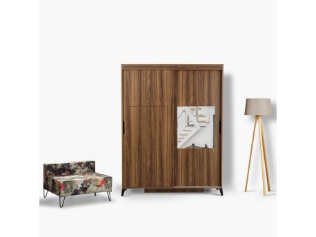 HANAH HOME Ormar Pasific Home Fuga 140 Walnut