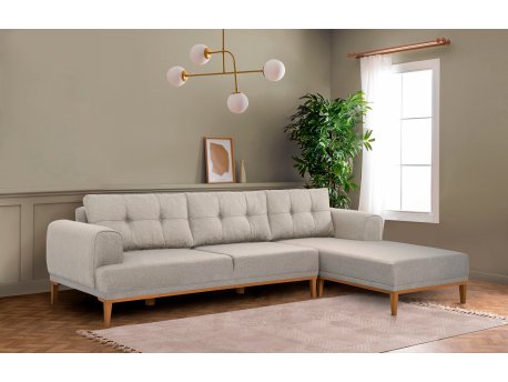 Atelier del Sofa Ugaona garnitura Vina Corner Cream Atlantic Pine