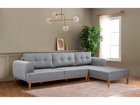 Atelier del Sofa Ugaona garnitura Vina Corner Grey Atlantic Pine