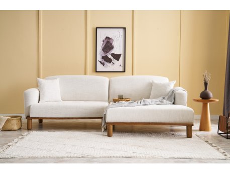 Atelier del Sofa Ugaona garnitura Rens Right Cream