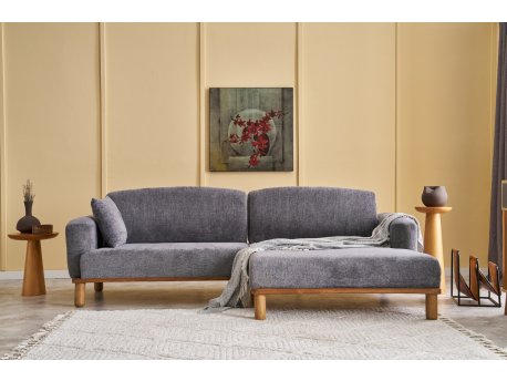Atelier del Sofa Ugaona garnitura Rens Right Grey