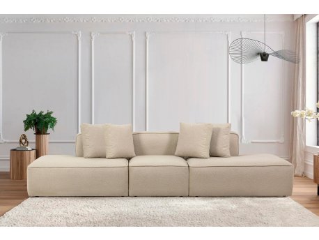 Atelier del Sofa Ugaona garnitura More S (M4 M1 M3) Cappucino