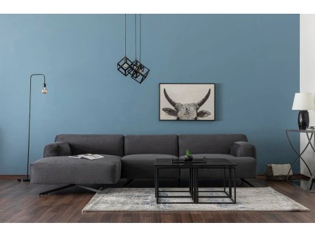 Atelier del Sofa Ugaona garnitura Maria Left Anthracite