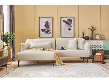 Atelier del Sofa Ugaona garnitura Revos Left Cream