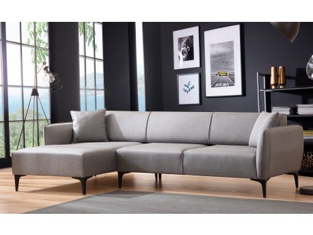Atelier del Sofa Ugaona garnitura Belissimo Left Grey