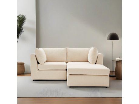 Atelier del Sofa Ugaona garnitura Mottona Corner Sofa Cream