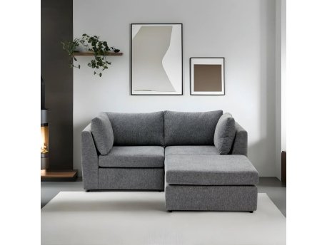Atelier del Sofa Ugaona garnitura Mottona Corner Sofa Grey