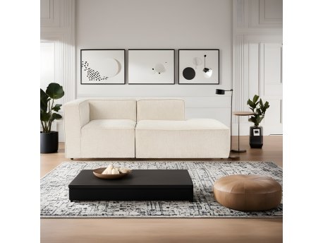 Atelier del Sofa Ugaona garnitura More M(M8 M3) Cream